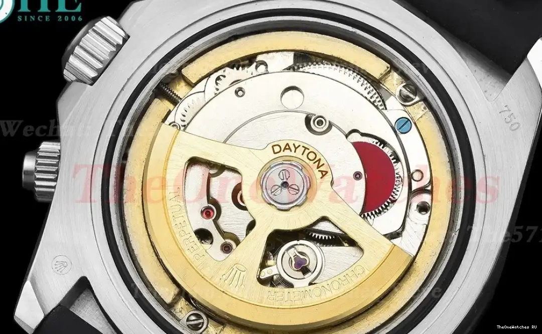 SS RU Daytona GDF Dial A3836 40mm Black 0416